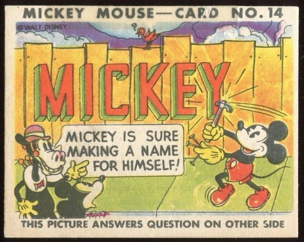 14 Mickey Is Sure Making A Name For Himself